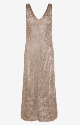 Ted Baker London Dames Lange Midi jurk, goud