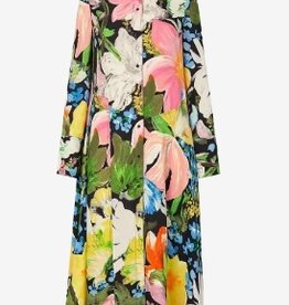 STINE GOYA Flora Midi Jurk, multi