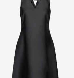 Dea Kudibal V-hals Midi Jurk, zwart