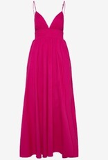 HUGO Dames V-hals Maxi Jurk, roze