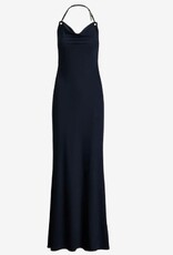 Lauren Ralph Lauren Dames Maxi Jersey Jurk, blauw