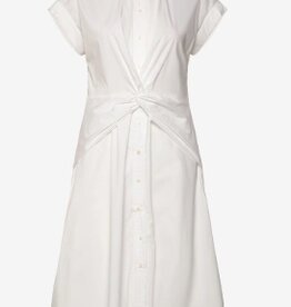 Lauren Ralph Lauren  Katoenmix Jurk, wit