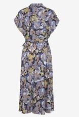 Lauren Ralph Lauren Dames Flora Lange Jurk, blauw