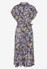 Lauren Ralph Lauren Dames Flora Lange Jurk, blauw