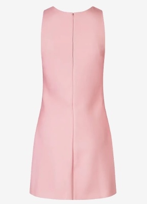 STINE GOYA Dames Ronde Hals Jurk, roze