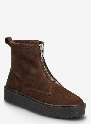 Billi Bi Dames Suede Laarzen, bruin