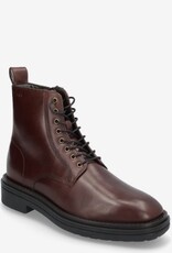GANT Heren Leren Enkellaarzen, bruin