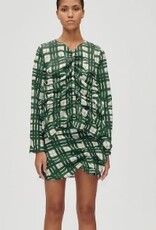 STINE GOYA Dames V-halslijn blouse, groen