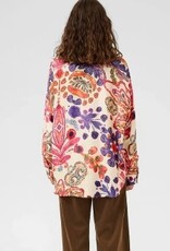 Culture Dames bloemprint blouse, roze