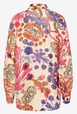 Culture Dames bloemprint blouse, roze