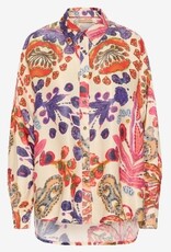 Culture Dames bloemprint blouse, roze