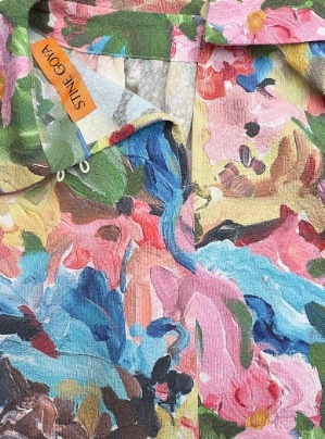 STINE GOYA Dames Ronde Hals Blouse, multi