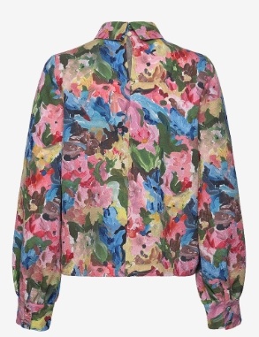 STINE GOYA Dames Ronde Hals Blouse, multi