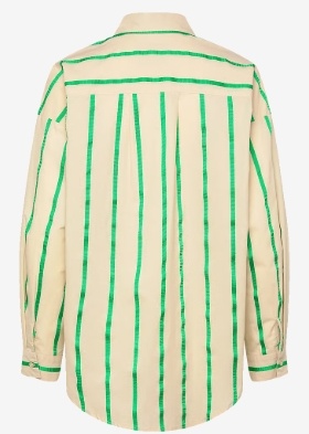 Minus Dames oversized Blouse, groen