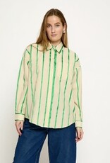 Minus Dames oversized Blouse, groen