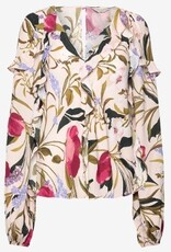 Ted Baker London Dames all-over print Blouse, roze