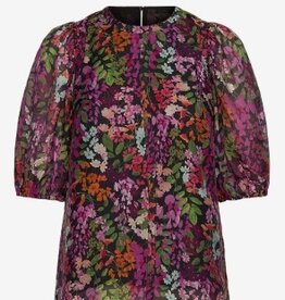 Ted Baker London Ronde Hals Blouse, zwart