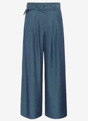 My Essential Wardrobe Dames Wijde Broek, blauw