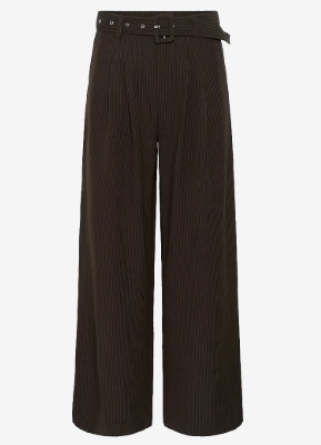 My Essential Wardrobe Dames Wijde Broek, zwart