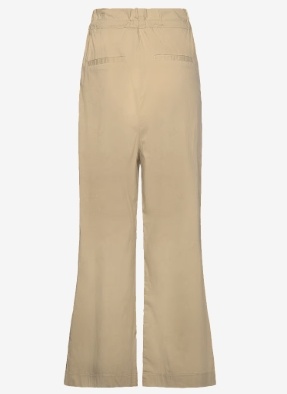 MOS MOSH Dames Wijde Broek, beige