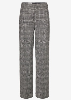 Filippa K Dames Geplooide Broek, grijs