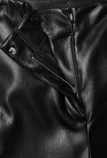 BOSS Dames PU-broek imitatieleer, zwart
