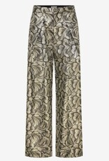 Lollys Laundry Dames Flora Wijde Broek, grijs