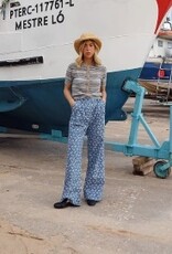 nué notes Dames Flora Wijde Spijkerbroek, blauw