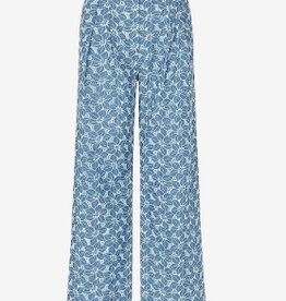 nué notes Flora Wijde Broek, blauw