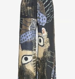 Munthe Wijde Zijden Broek, zwart