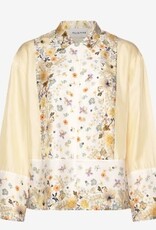 Munthe Dames Zijde Flora Blouse, creme