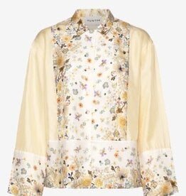 Munthe Zijde Flora Blouse, creme