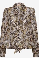 by Ti Mo Dames Bloemprint blouse, multi