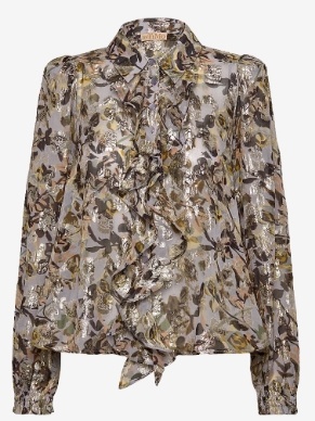 by Ti Mo Dames Bloemprint blouse, multi