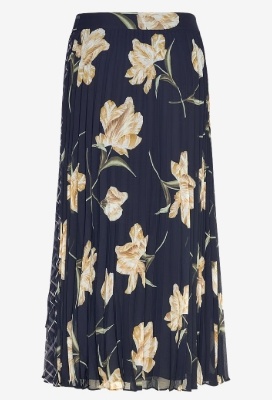 Ted Baker London Dames Flora Lange Rok, blauw