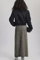 Gestuz Dames Knielange Rok, grijs