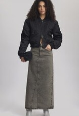 Gestuz Dames Knielange Rok, grijs