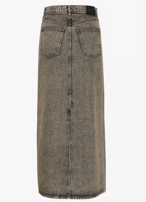 Gestuz Dames Knielange Rok, grijs