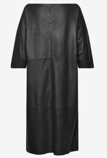 DEPECHE Dames Knielange Jurk, zwart