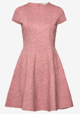 Ted Baker London Dames  Korte Skaterjurk, roze
