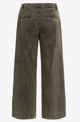 My Essential Wardrobe Dames Wijde Jeans, grijs