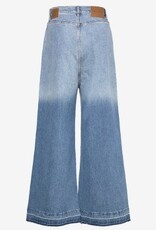 Munthe Dames Wijde Spijkerbroek, blauw