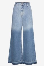 Munthe Dames Wijde Spijkerbroek, blauw