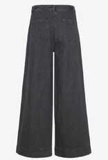 Rue de Tokyo Dames Wijde Jeans, zwart