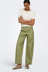 JDY Dames Wijde Pantalon, groen