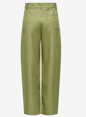 JDY Dames Wijde Pantalon, groen