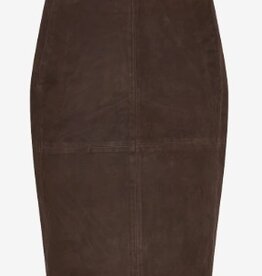 2NDDAY Oxus suède Leren Rok, bruin