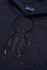 GANT SportSwear Heren Hoodie, blauw