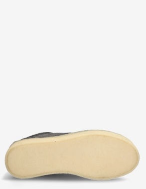 HUGO Heren Lage Suèdeleer Sneakers, grijs