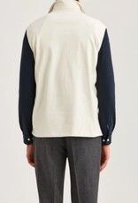 Morris Rugby Heren Lange Poloshirt, creme